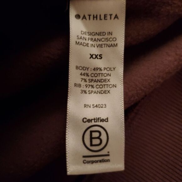 Athleta Triumph Printed Hoodie Jacket Size XXS - Picture 12 of 13